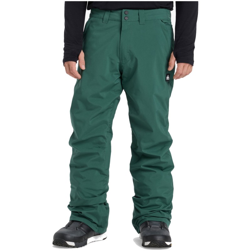 Quiksilver Estate 3 Insulated 10K - Ανδρικό παντελόνι ski/snowboard - Trekking Green
