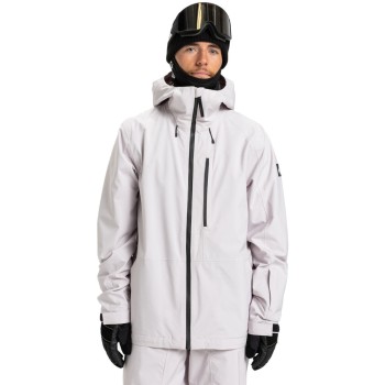 Quiksilver Muldrow 20K Shell - Men's Snow Jacket - Lilac Marble