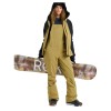 Roxy Rideout Snow Bib 20K Insulated - Women's Bib Snow Pant - Fennel Seed