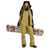 Roxy Rideout Snow Bib 20K Insulated - Women's Bib Snow Pant - Fennel Seed