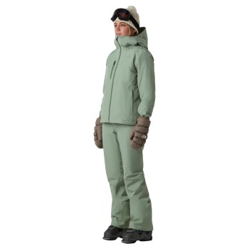 The North Face Descendit Insulated - Women's Ski/Snowboard Pant - Slate Moss 