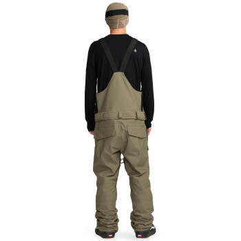 VOLCOM Roan Bib Overall - Men's Snow Pants - Military