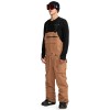 VOLCOM Roan Bib Overall - Ανδρικό παντελόνι Snow - Terra Brown