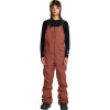 VOLCOM Swift Bib Overall - Women's Snow Pants - Henna