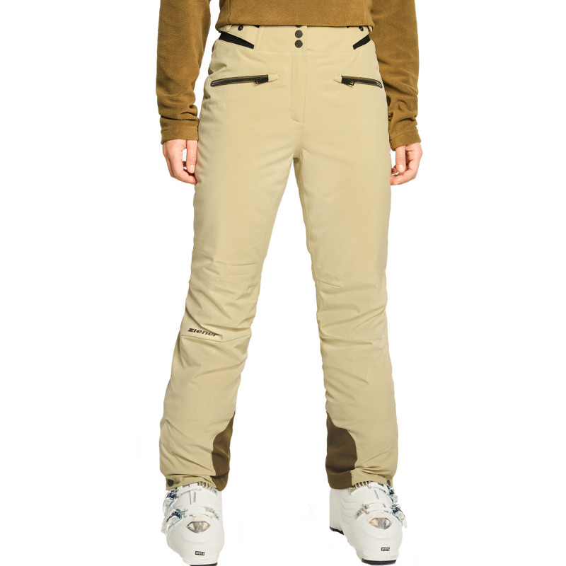 ZIENER Tilla PrimaLoft® 10K - Women's Ski Pants - Sage Leaf