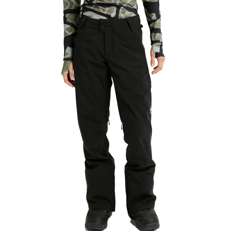 BURTON Reserve 2L Stretch 20K Shell - Γυναικείο Παντελόνι snowboard - True Black