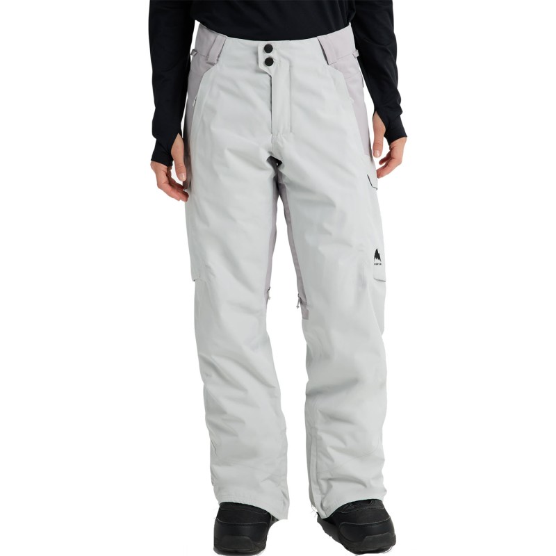 BURTON Reserve 2L Insulated 20K- Γυναικείο παντελόνι snowboard - Gray Cloud/Washed Lavender