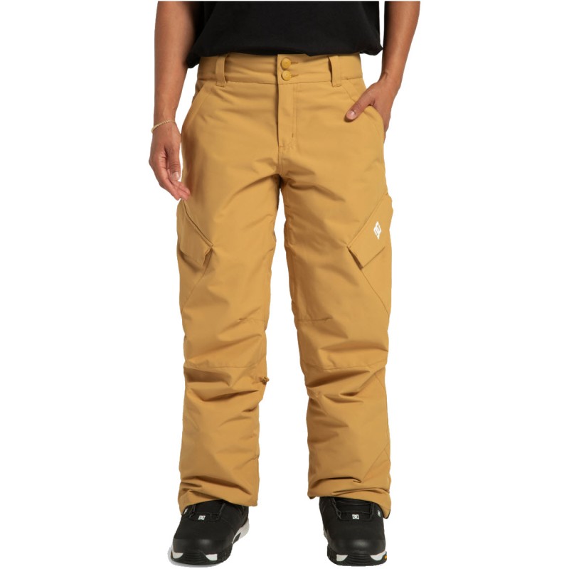 DC Nonchaland - Γυναικείο παντελόνι Snowboard - Mustard Gold