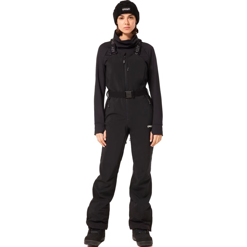 OAKLEY Tnp Harper Softshell Bib 10K - Women's Bib Snow Pants - Blackout
