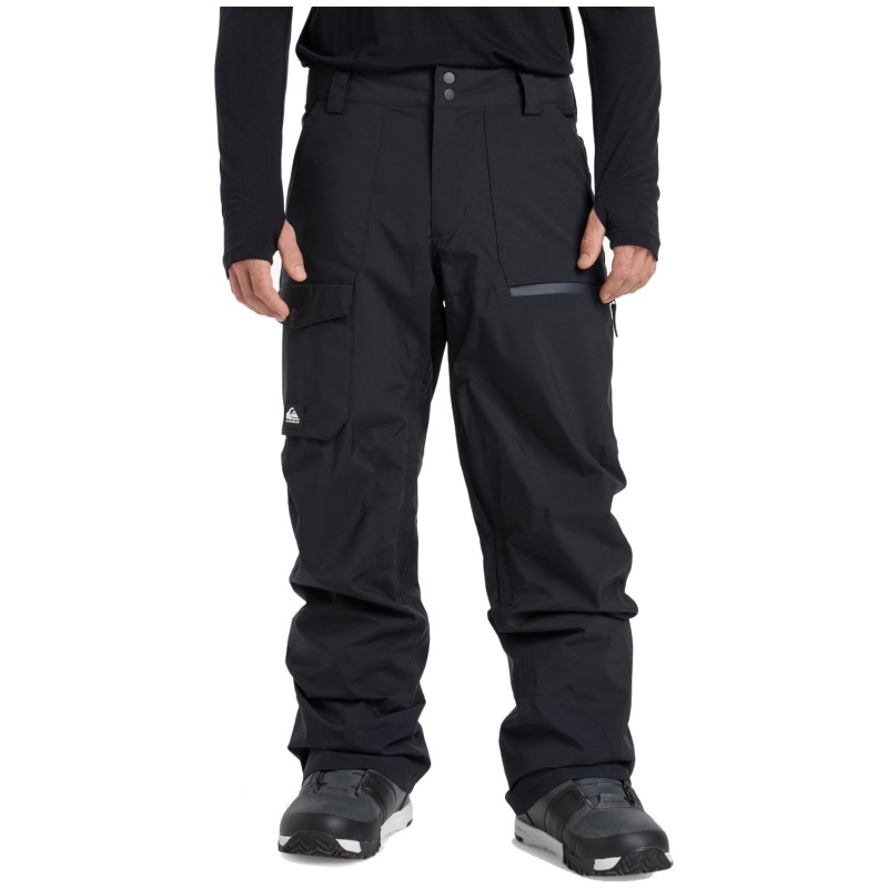 Quicksilver Utility 20K - Ανδρικό Παντελόνι Ski/Snowboard - True Black