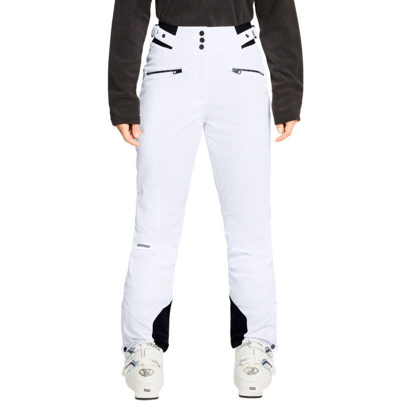 ZIENER Tilla PrimaLoft® 10K - Γυναικείο παντελόνι Ski - White
