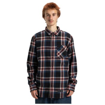 DC Marshal Flannel - Men's  Long Sleeve Shirt - Black