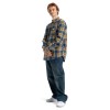 DC Marshal Flannel - Men's Long Sleeve Shirt - Dark Denim