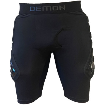 Demon Flex Force X D3O/XRD Short V6 - Men's snowboard impact shorts DS1814 - Black