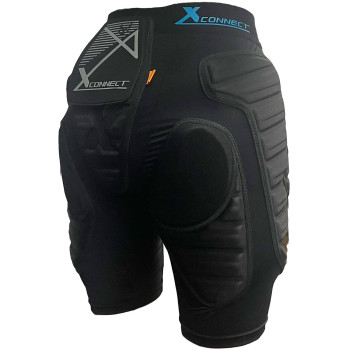 Demon Flex Force X D3O/XRD Short V6 - Women's snowboard impact shorts - Black