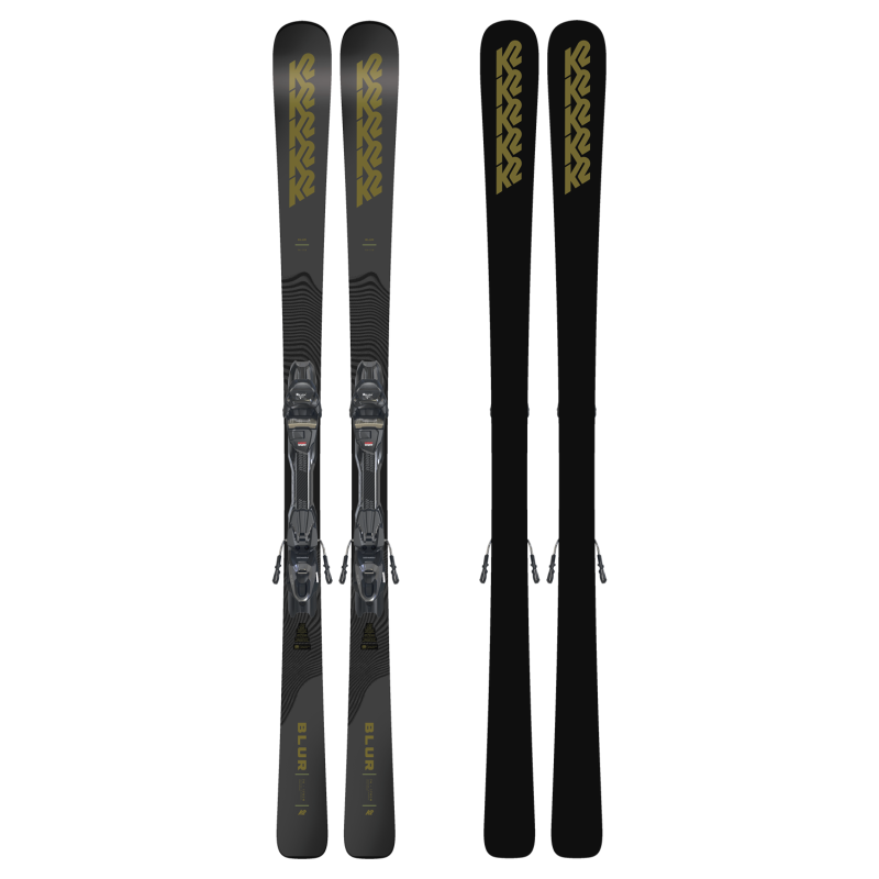 K2 BLUR 74 Skis + MXCELL 12 TCx Light Quikclik Bindings 2026
