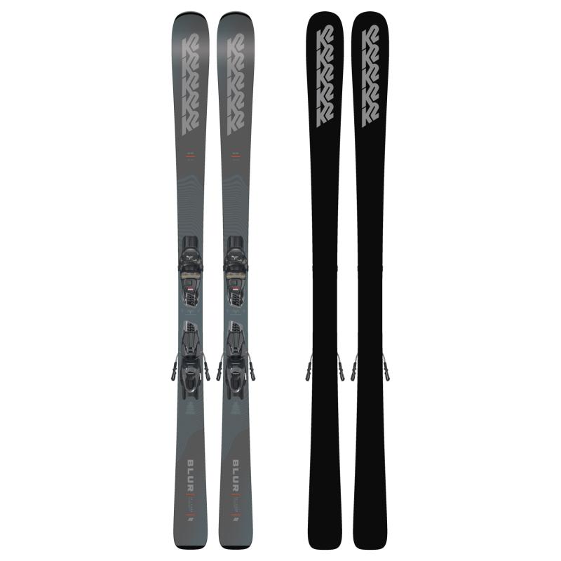 K2 BLUR 76 Skis + M3 10 Compact Quikclik Bindings 2026