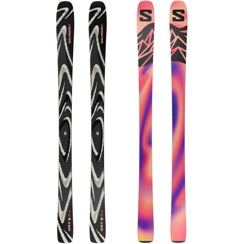 Salomon QST 94 Black - Ανδρικά Freeride Skis 2026