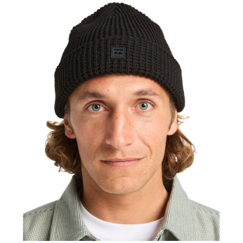 Billabong A/Div Barrow - Skull Fit Knit Beanie for Men - Black