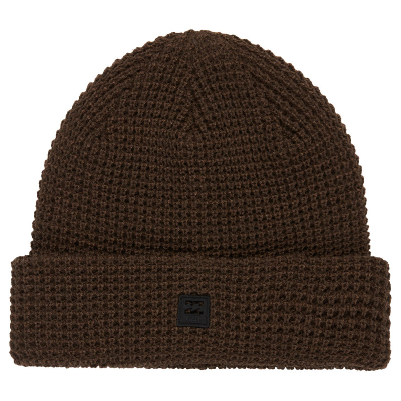 Billabong A/Div Barrow - Skull Fit Knit Beanie for Men - Dark Cedar