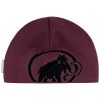 Mammut Tweak Beanie - Classic fleece-lined beanie - Vin Black