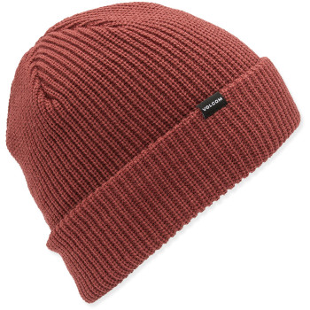 Volcom Sweep Beanie - Men's Beanie - Burnt Red