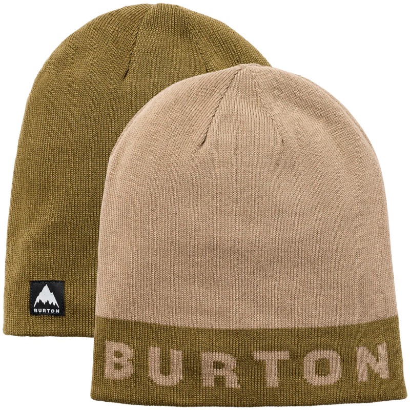 Burton Recycled Billboard Beanie - Σκούφος διπλής όψης - Martini Olive/Kelp