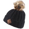 Dakine Kylie Women's Knit Pom Beanie - Σκούφος - Black