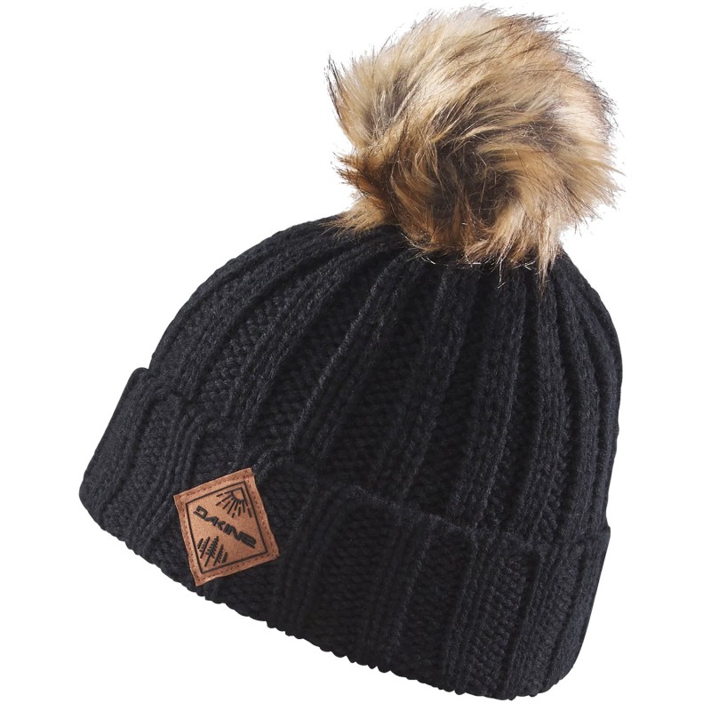 Dakine Kylie Women's Knit Pom Beanie - Σκούφος - Black