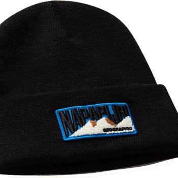 Napapijri Montepiana Beanie - Σκούφος Unisex - Black Beauty Napapijri Montepiana Beanie - Σκούφος Unisex - Black Beauty