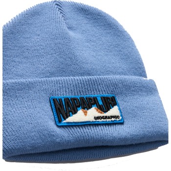 Napapijri Montepiana Beanie - Σκούφος Unisex - Faded Denim Napapijri Montepiana Beanie - Σκούφος Unisex - Faded Denim