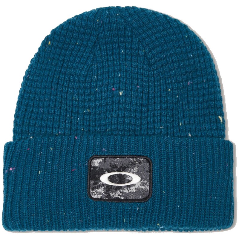Oakley Ellipse Patch Waffle Beanie - Unisex Σκούφος - New Balsam