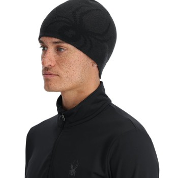 SPYDER Reversible Innsbruck Beanie - Black
