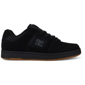 DC Manteca 4 - Leather Shoes for Men's - Black/Black/Gum