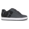 DC Court Graffik - Leather Shoes for Men's - Dk Grey/Black/White