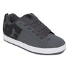 DC Court Graffik - Leather Shoes for Men's - Dk Grey/Black/White