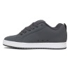 DC Court Graffik - Leather Shoes for Men's - Dk Grey/Black/White