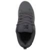 DC Court Graffik - Leather Shoes for Men's - Dk Grey/Black/White