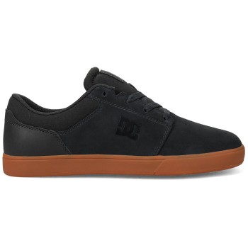 DC Crisis 2 - Leather Shoes for Men's - Grey/Gum
