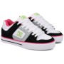 DC Pure - Leather Shoes for Women's - Black/Multi/White