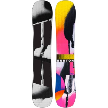 Burton Rewind Camber Snowboard -Spray Paint - Unisex Snowboard 2026 Burton Rewind Camber Snowboard -Spray Paint - Unisex Snowboard 2026