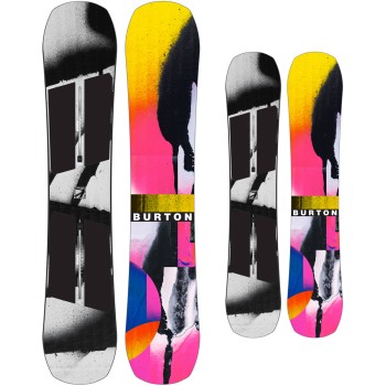 Burton Rewind Camber Snowboard -Spray Paint - Unisex Snowboard 2026 Burton Rewind Camber Snowboard -Spray Paint - Unisex Snowboard 2026