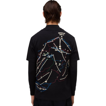 Napapijri Fiemme Jersey Short Sleeve T-Shirt - Men's T-Shirt - Black FWC
