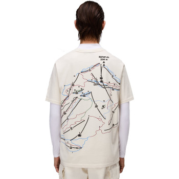 Napapijri Fiemme Jersey Short Sleeve T-Shirt - Ανδρικό T-Shirt - White FWA
