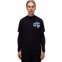 Napapijri Montepiana Jersey Short Sleeve T-Shirt  - Men's T-Shirt - Black Beauty