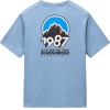 Napapijri Montepiana Jersey Short Sleeve T-Shirt - Men's T-Shirt - Faded Denim