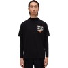Napapijri Fiemme Jersey Short Sleeve T-Shirt - Men's T-Shirt - Black FWC