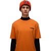 Napapijri Fiemme Jersey Short Sleeve T-Shirt - Men's T-Shirt - Orange Pumpkin