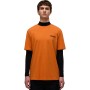Napapijri Fiemme Jersey Short Sleeve T-Shirt - Men's T-Shirt - Orange Pumpkin