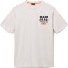 Napapijri Fiemme Jersey Short Sleeve T-Shirt - Men's T-Shirt - White FWA